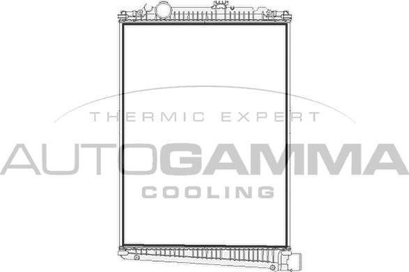 Autogamma 404630 - Radiators, Motora dzesēšanas sistēma www.autospares.lv