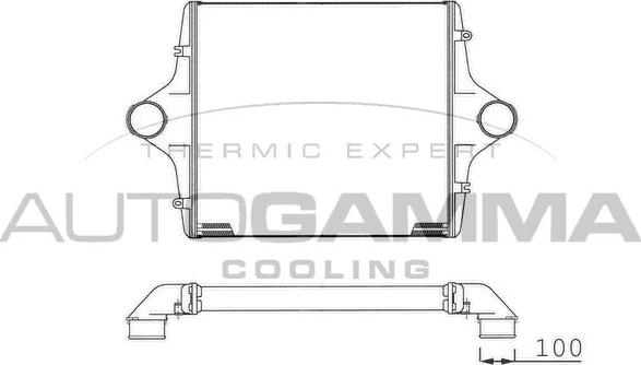 Autogamma 403696 - Starpdzesētājs www.autospares.lv