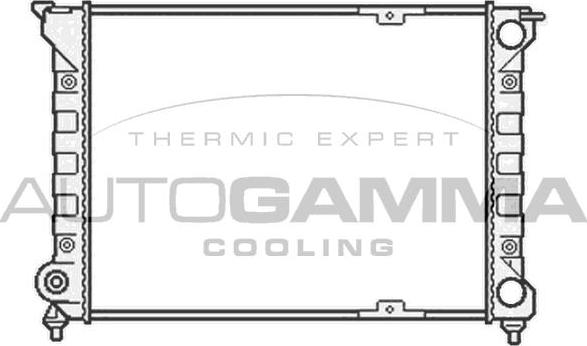 Autogamma 104575 - Radiators, Motora dzesēšanas sistēma autospares.lv