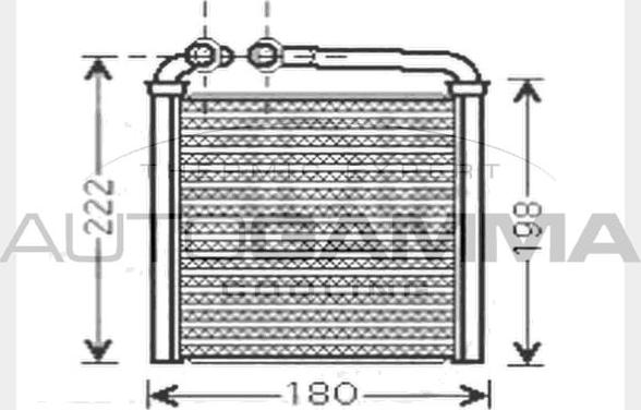 Autogamma 104609 - Siltummainis, Salona apsilde www.autospares.lv