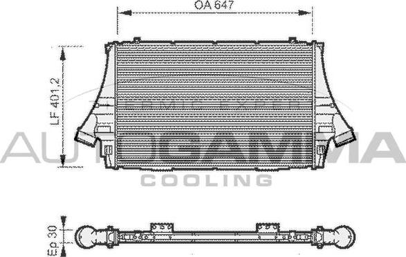 Autogamma 104894 - Starpdzesētājs www.autospares.lv