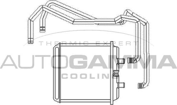 Autogamma 104771 - Siltummainis, Salona apsilde www.autospares.lv