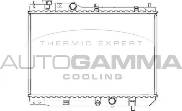 Autogamma 105109 - Radiators, Motora dzesēšanas sistēma www.autospares.lv