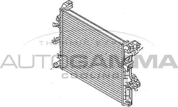 Autogamma 105879 - Radiators, Motora dzesēšanas sistēma www.autospares.lv