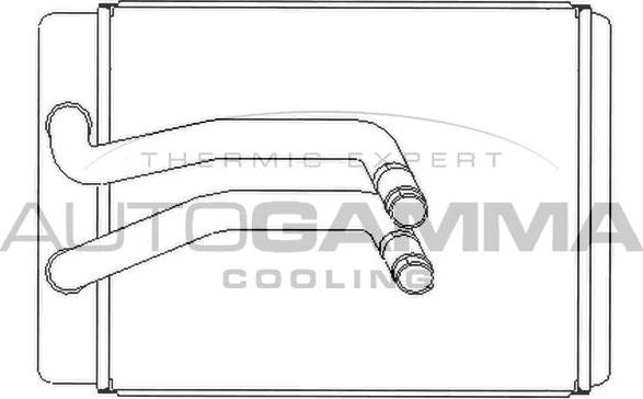 Autogamma 105231 - Siltummainis, Salona apsilde www.autospares.lv