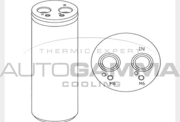 Autogamma 106400 - Sausinātājs, Kondicionieris www.autospares.lv