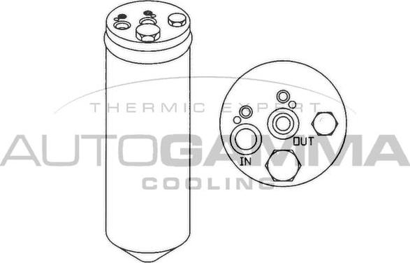 Autogamma 106045 - Sausinātājs, Kondicionieris www.autospares.lv