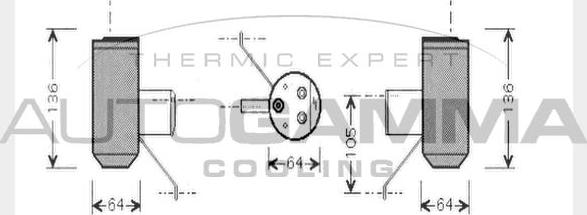 Autogamma 106394 - Sausinātājs, Kondicionieris www.autospares.lv