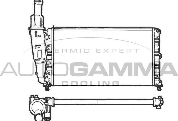 Autogamma 100292 - Radiators, Motora dzesēšanas sistēma www.autospares.lv