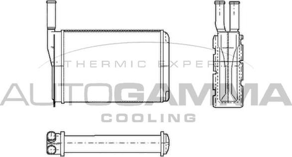 Autogamma 101652 - Siltummainis, Salona apsilde www.autospares.lv