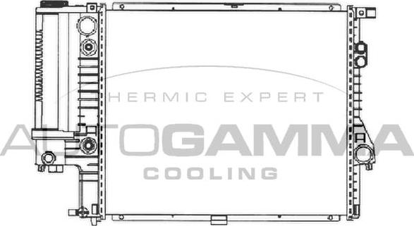 Autogamma 101360 - Radiators, Motora dzesēšanas sistēma www.autospares.lv