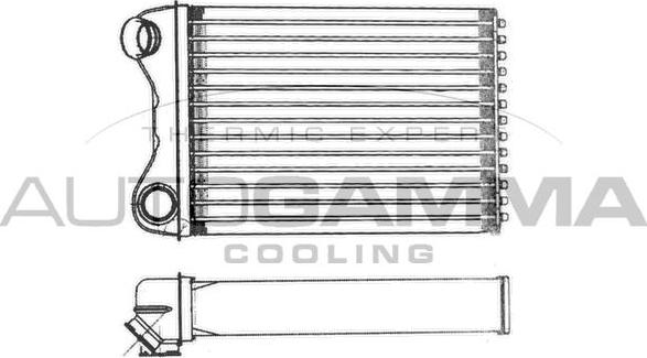 Autogamma 103635 - Siltummainis, Salona apsilde www.autospares.lv