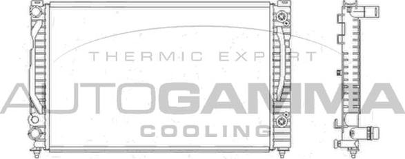 Autogamma 103864 - Radiators, Motora dzesēšanas sistēma www.autospares.lv