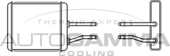 Autogamma 102419 - Siltummainis, Salona apsilde www.autospares.lv