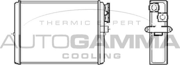 Autogamma 102552 - Siltummainis, Salona apsilde www.autospares.lv