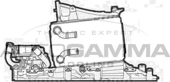 Autogamma 107914 - Starpdzesētājs www.autospares.lv