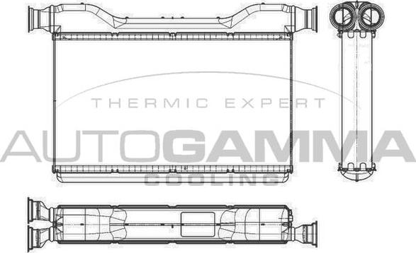 Autogamma 107014 - Siltummainis, Salona apsilde www.autospares.lv