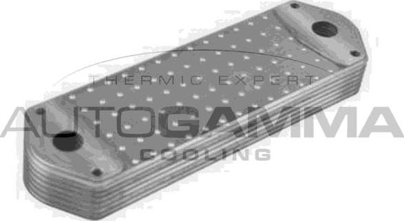 Autogamma 107802 - Eļļas radiators, Motoreļļa www.autospares.lv