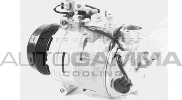 Autogamma 118741 - Compressor, air conditioning www.autospares.lv