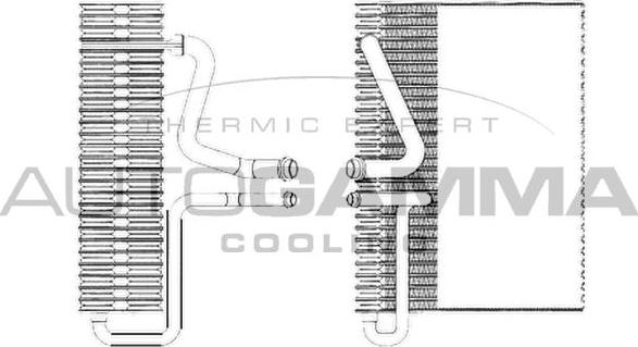 Autogamma 112089 - Iztvaikotājs, Gaisa kondicionēšanas sistēma www.autospares.lv