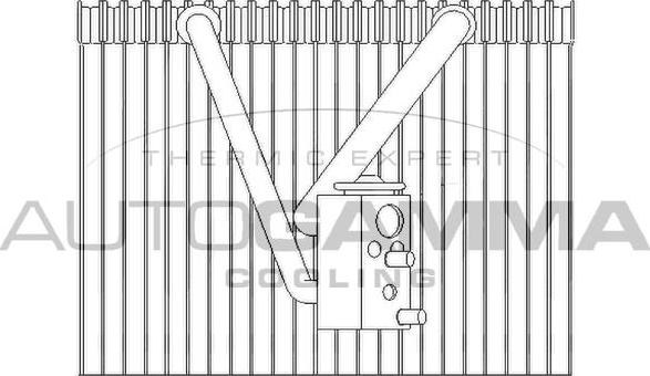 Autogamma 112033 - Iztvaikotājs, Gaisa kondicionēšanas sistēma www.autospares.lv