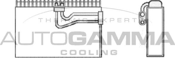 Autogamma 112071 - Evaporator, air conditioning www.autospares.lv