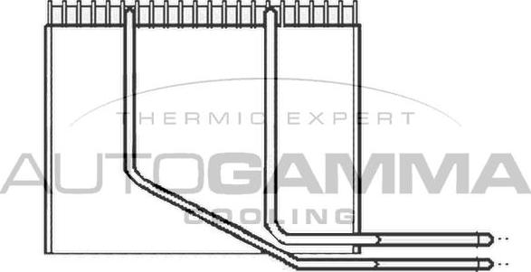 Autogamma 112189 - Iztvaikotājs, Gaisa kondicionēšanas sistēma www.autospares.lv