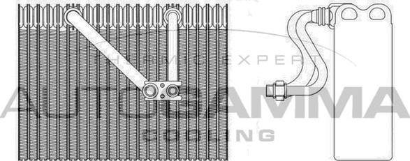 Autogamma 112217 - Iztvaikotājs, Gaisa kondicionēšanas sistēma www.autospares.lv