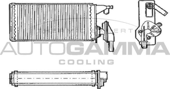 Autogamma 303348 - Siltummainis, Salona apsilde www.autospares.lv