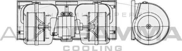 Autogamma GA41006 - Salona ventilators www.autospares.lv