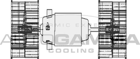 Autogamma GA41001 - Salona ventilators www.autospares.lv