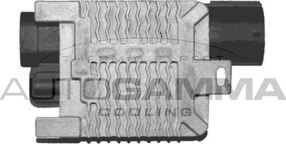 Autogamma GA15493 - Papildus rezistors, Elektromotors-Radiatora ventilators www.autospares.lv