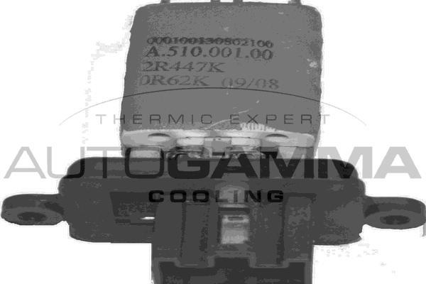 Autogamma GA15514 - Rezistors, Salona ventilators www.autospares.lv