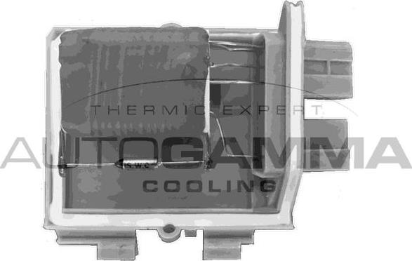 Autogamma GA15133 - Rezistors, Salona ventilators www.autospares.lv