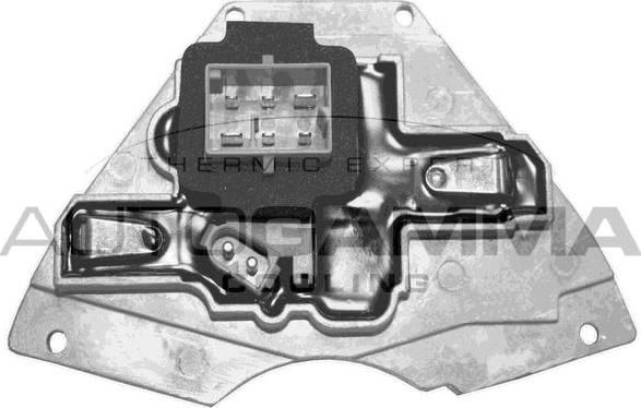 Autogamma GA15708 - Rezistors, Salona ventilators www.autospares.lv