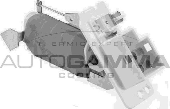 Autogamma GA15711 - Rezistors, Salona ventilators www.autospares.lv