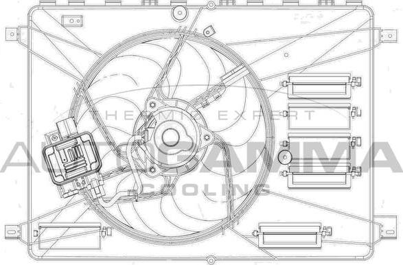 Autogamma GA200910 - Ventilators, Motora dzesēšanas sistēma www.autospares.lv