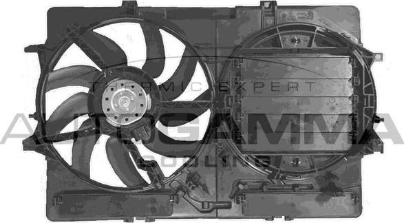 Autogamma GA221310 - Fan, radiator www.autospares.lv