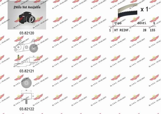 Autokit 04.5481 - Zobsiksnas komplekts autospares.lv