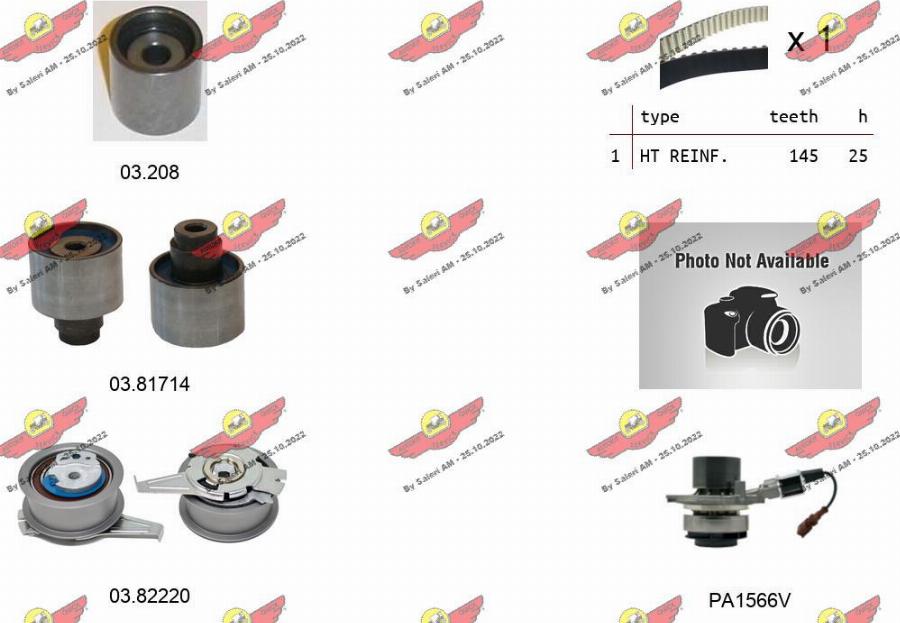 Autokit 04.5479PA2 - Ūdenssūknis + Zobsiksnas komplekts www.autospares.lv