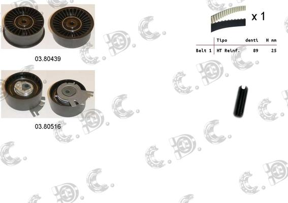 Autokit 04.5341 - Timing Belt Set www.autospares.lv