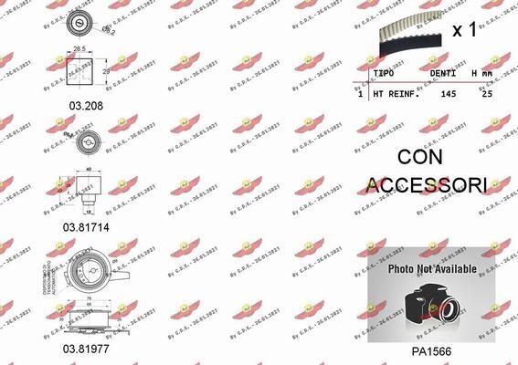 Autokit 04.5355PA - Водяной насос + комплект зубчатого ремня ГРМ www.autospares.lv