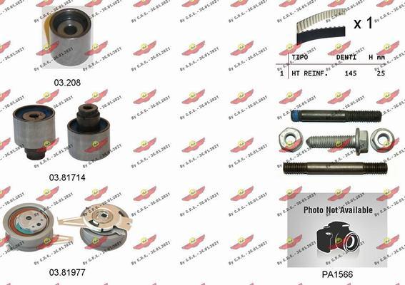 Autokit 04.5355PA - Водяной насос + комплект зубчатого ремня ГРМ www.autospares.lv