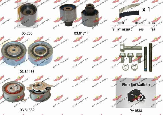 Autokit 04.5314PA - Водяной насос + комплект зубчатого ремня ГРМ www.autospares.lv