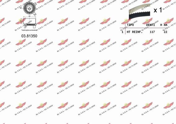 Autokit 04.5316 - Timing Belt Set www.autospares.lv