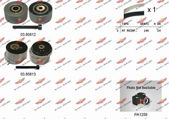 Autokit 04.5299PA - Водяной насос + комплект зубчатого ремня ГРМ www.autospares.lv