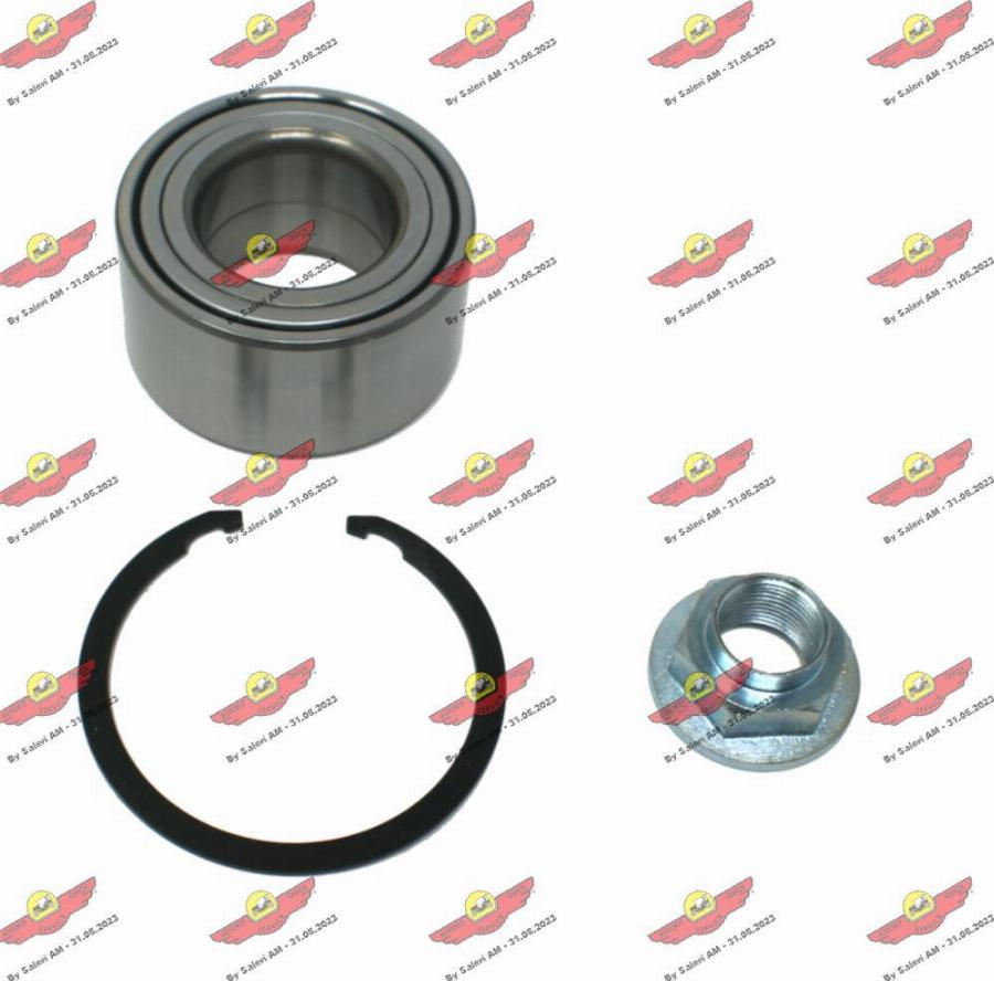 Autokit 01.98104 - Подшипник ступицы колеса, комплект www.autospares.lv