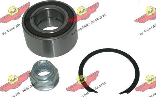 Autokit 01.97444 - Подшипник ступицы колеса, комплект www.autospares.lv