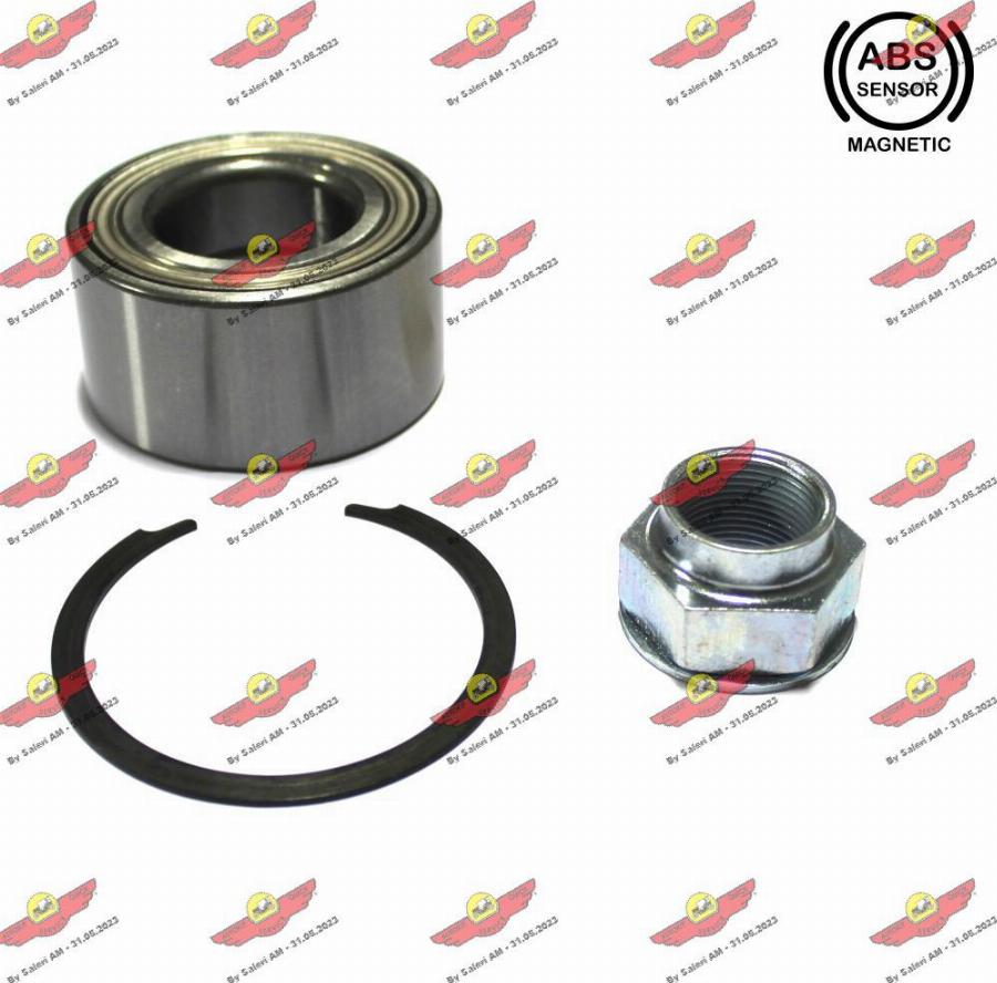 Autokit 01.97531 - Подшипник ступицы колеса, комплект www.autospares.lv