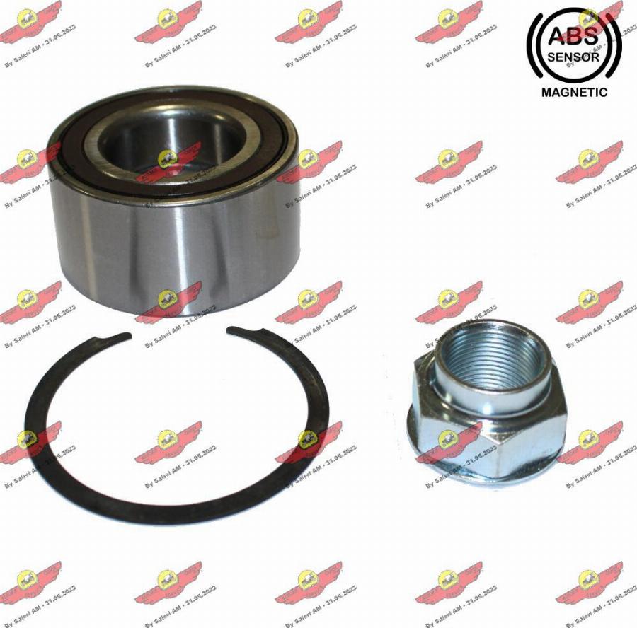 Autokit 01.97116 - Подшипник ступицы колеса, комплект www.autospares.lv